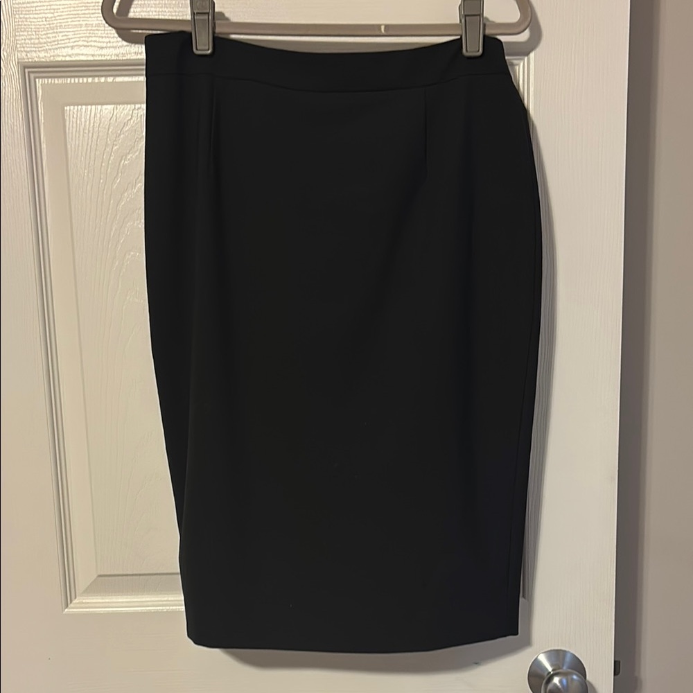 ANTONIO MELANI Black Knee-Length Pencil Skirt for Work
